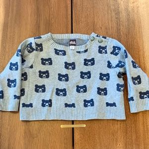 Tea Collection Baby Bear Sweater